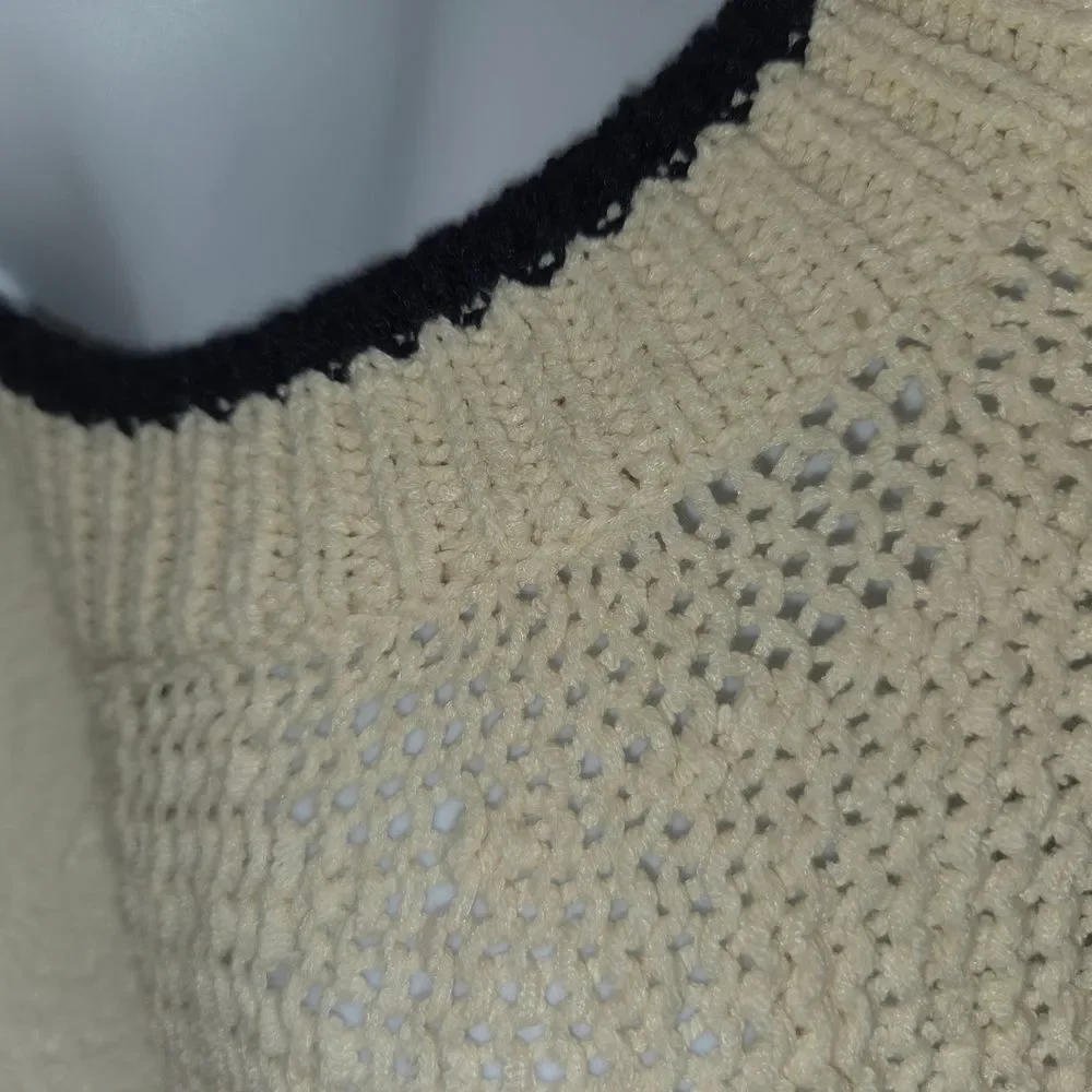J. Crew Chunky Knit Crewneck Sweater Size Large